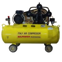 Компресор За Въздух 100 литра С 3 Глави ПОДСИЛЕН Italy Air Nova Electric, снимка 1 - Компресори - 39294116