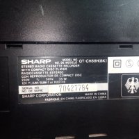 Sharp QT-CH88 радио-касетофон-компакт диск плейър, снимка 2 - Радиокасетофони, транзистори - 25872701