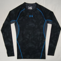 Under Armour UA Compression оригинална блуза M спорт фитнес фланелка, снимка 1 - Спортни дрехи, екипи - 44515398