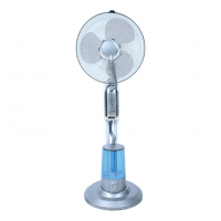 Вентилатор с водна мъгла,Дистанционно,3 степени,127x40 см,75 W,Регулиране наклона и посоката,4 литра, снимка 1 - Вентилатори - 36513550