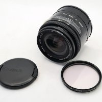 AF Sigma 24mm f2.8 Sony Minolta  1:4 Macro, снимка 1 - Обективи и филтри - 41498812