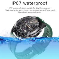 Смарт часовник STELS W30, Водоустойчив IP68, Силиконова каишка, снимка 3 - Смарт часовници - 41686644