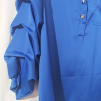 Сатенена блуза , снимка 6 - Ризи - 44270088