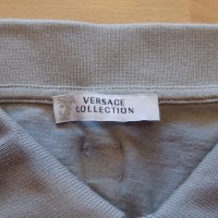 Тениска gianni versace collection потник блуза оригинал яка мъжка XXL, снимка 5 - Тениски - 39794025