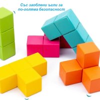 Дървено кубче 3D, снимка 8 - Образователни игри - 42444469