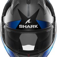 Отварчема Мото каска Shark EVO GT TEKLINE CHROM BLUE,М-57-58 NEW, снимка 5 - Аксесоари и консумативи - 44680050