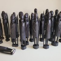 Африканси статуетки Антики, снимка 11 - Антикварни и старинни предмети - 41323672