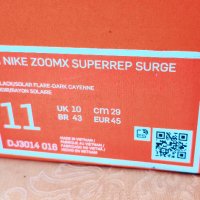  Nike Zoomx Superrep Surge чисто нови 45-ти номер 29см ОРИГИНАЛНИ в кутия , снимка 3 - Маратонки - 42215598