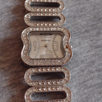 Фешън модел дамски часовник DIESEL QUARTZ с кристали Сваровски нестандартен дизайн - 21011, снимка 7 - Дамски - 36242584