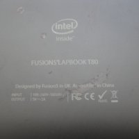 Fusion5 Lapbook T80 13,3 30pin IPS FHD лаптоп с тъчскреен за ремонт/части, снимка 6 - Лаптопи за работа - 39986443