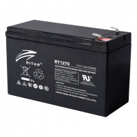 Акумулаторна оловна батерия RITAR 12V 7AH 150х65х95mm - Вертикално/хоризонтално захранване на UPS, снимка 1 - Друга електроника - 36215446