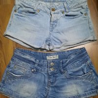 Къси дънкови панталони , снимка 1 - Къси панталони и бермуди - 40223180