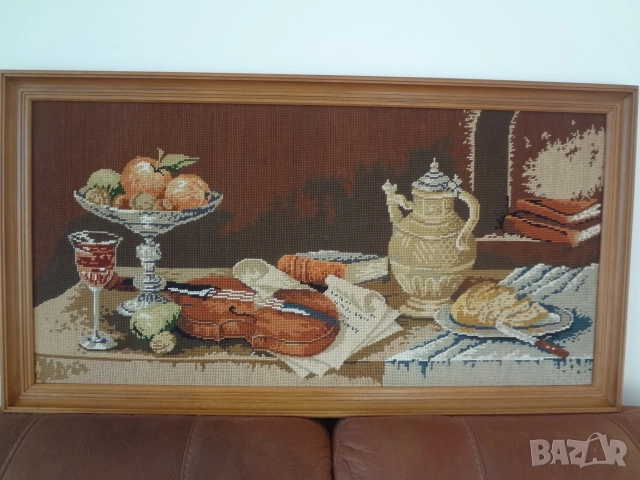 Голям размер гоблен - ръчна изработка, снимка 1