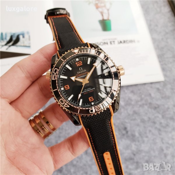 Мъжки часовник OMEGA Seamaster Planet Ocean с автоматичен механизъм, снимка 1