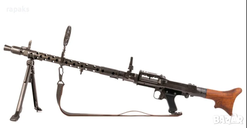 Картечница МГ 34. тежка / лека заводска имитация на автомат, пушка, снимка 1