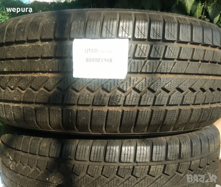 Почти нови два броя зимни гуми 18 цола, снимка 1