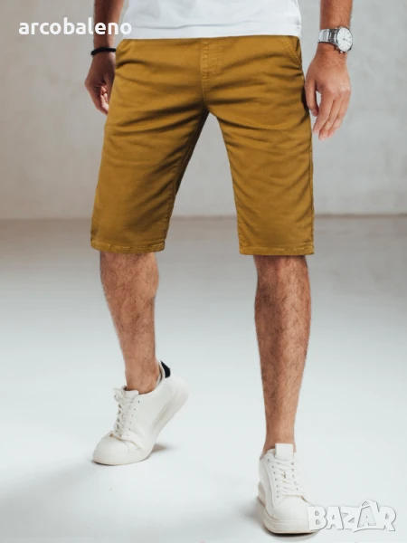 Мъжки къси дънкови панталони , снимка 1