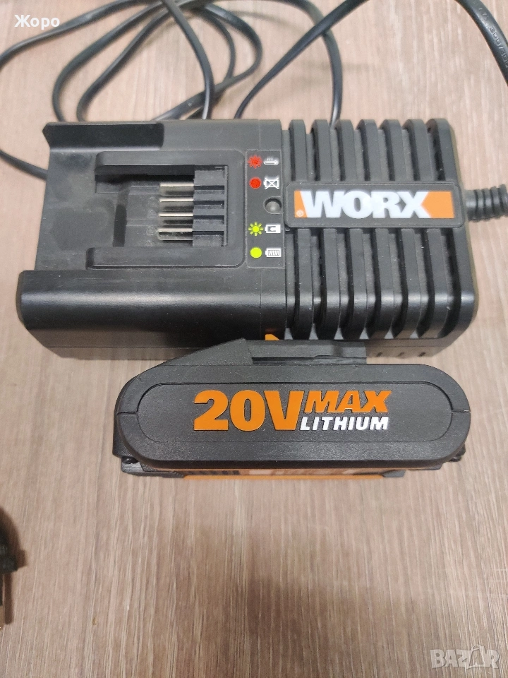 Батерия и зарядно WORX, снимка 1