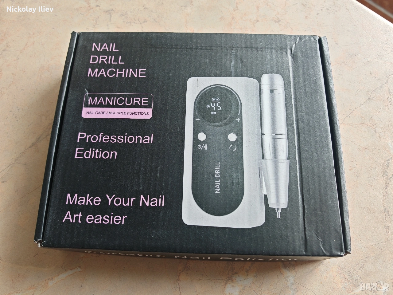 Електрическа пила за нокти , снимка 1