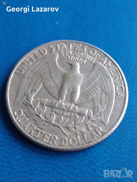 25 цента САЩ 1987, снимка 1