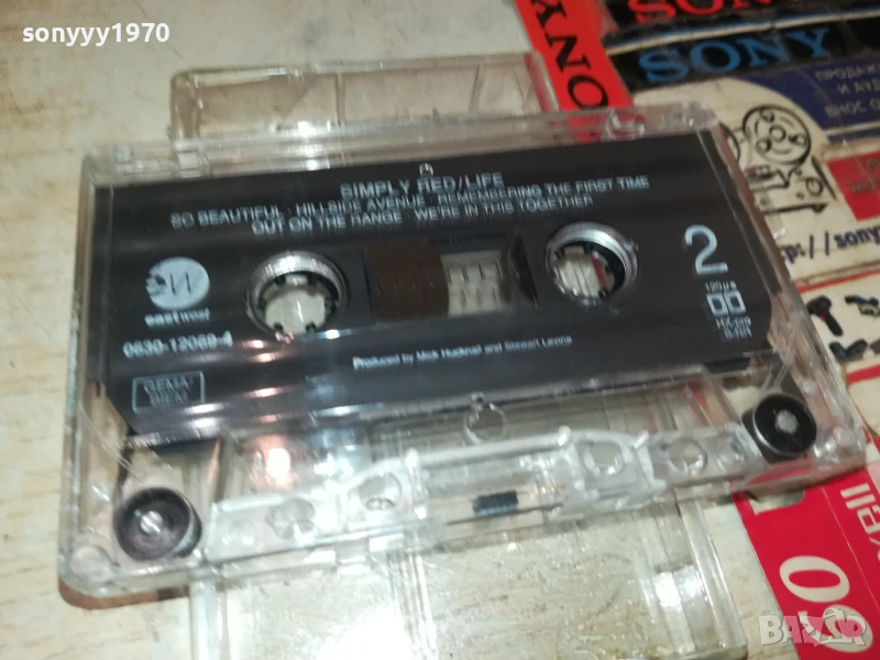 SIMPLY RED-ORIGINAL TAPE 1708251734, снимка 1