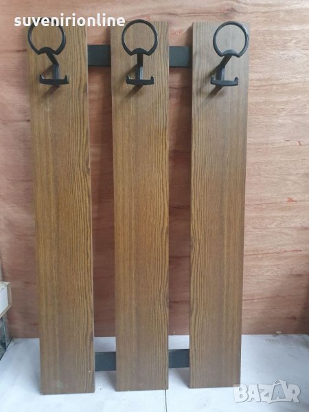 Стара дървена закачалка , снимка 1