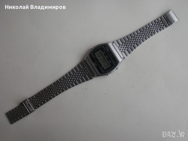 Casio оригинален стоманен японски мъжки ръчен часовник, снимка 1