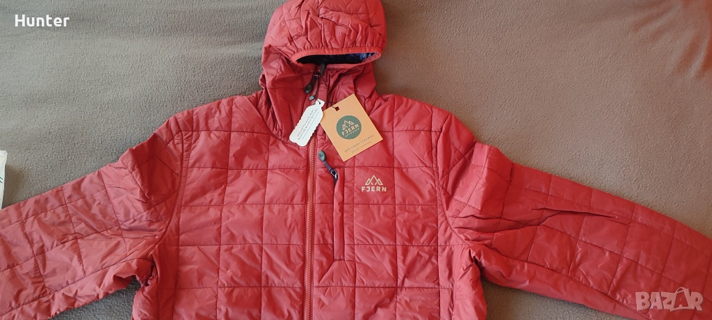 Чисто Ново Преходно яке FJERN Skydda Insulated Jacket (Rust/Navy), снимка 1