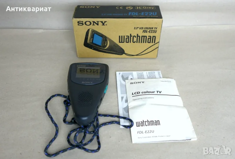 Джобен LCD телевизор "Watchman" - Sony FDL-E22U / Japan, снимка 1