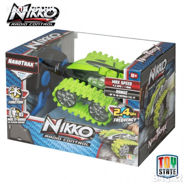 Nikko - Кола с дистанционно управление NanoTrax 90208, снимка 1