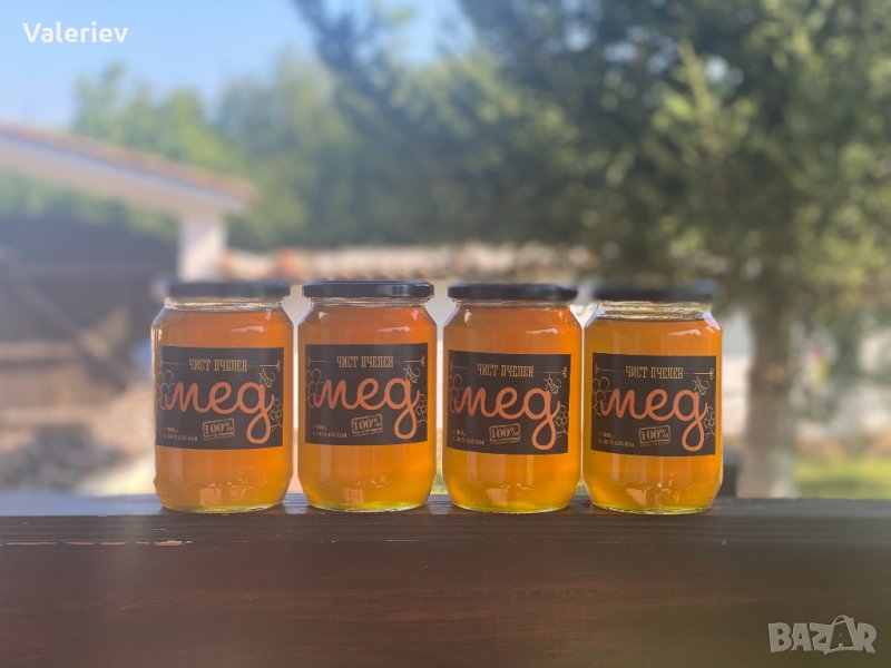 Продавам чист пчелен мед, снимка 1
