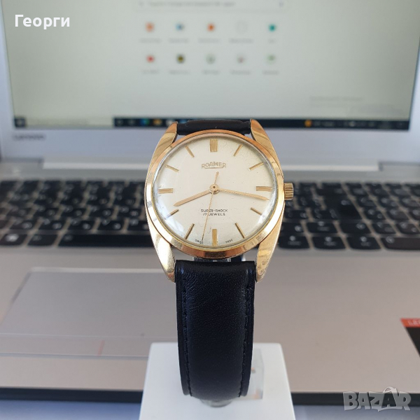 Антикварен часовник Roamer , снимка 1
