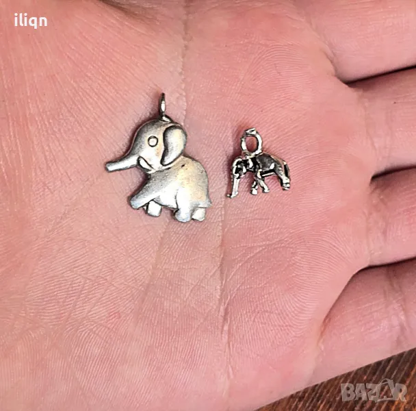 2 броя. Сребърни висулки. Цена 27,99лв. Разгледайте и останалите ми обяви., снимка 1