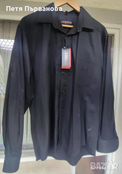 НОВА мъжка риза IVENTI Classic, снимка 1