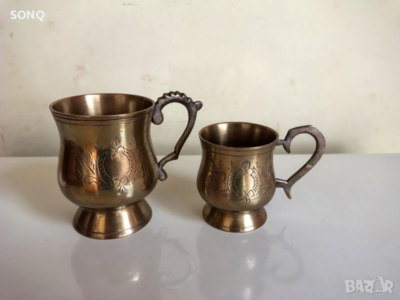 Колекционерски Бронзови Чаши, снимка 1