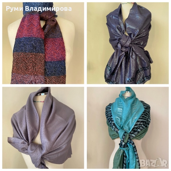 Блестящ шал/различни видове, снимка 1