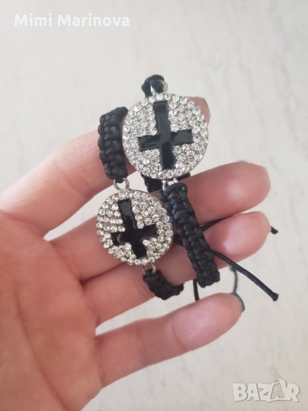  Гривни гривна  с кръст за него и нея, снимка 1