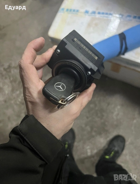 Гълтач + ключ за Mercedes Clk w209, снимка 1