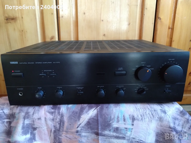 Усилвател Yamaha AX-570, снимка 1