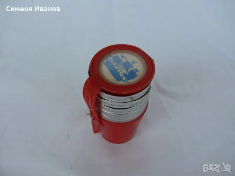 Стар съветски комплект от 5 алуминиеви чашки #1397, снимка 1