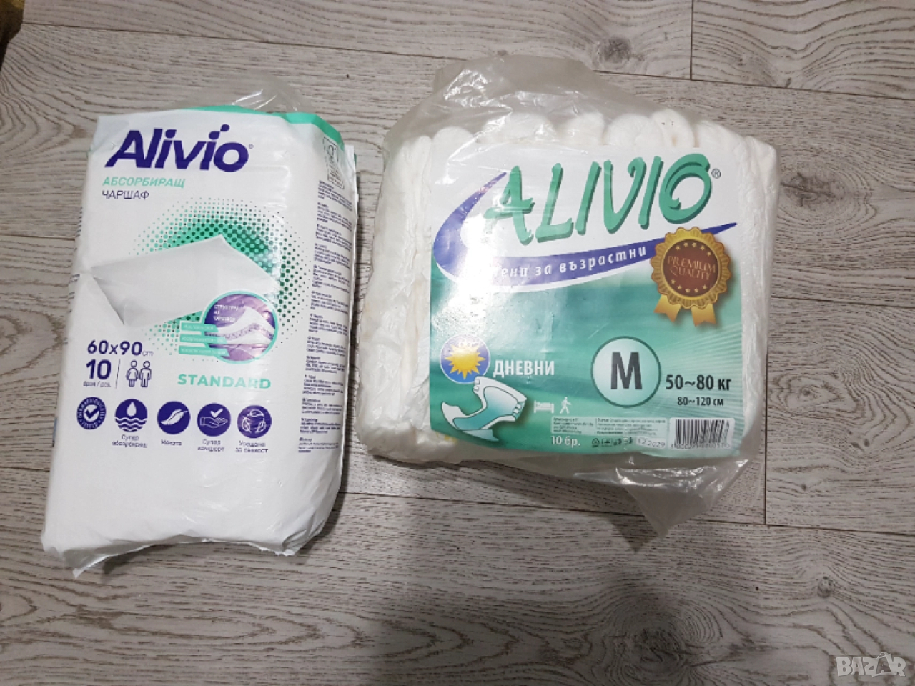 Памперси за възрастни и абсорбиращи чаршафи, снимка 1