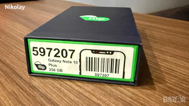 Samsung Galaxy Note 10 Plus /Aura Black/256 GB/Като нов/24м.Гаранция, снимка 1