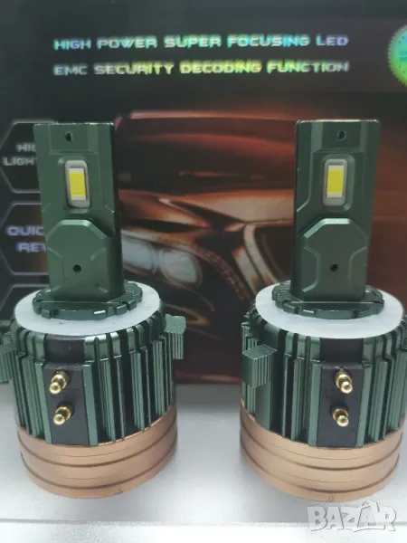 Лед крушки H7 - Volkswagen, Mercedes-Benz, Seat - Директен монтаж, снимка 1