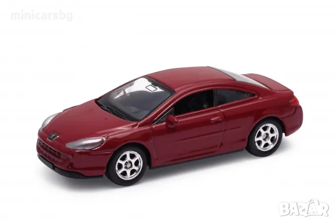 1:64 Метални колички: PEUGEOT COUPE 407 - Welly, снимка 1