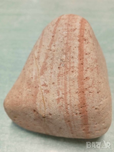 декоративен камък на червени линии от Кипър, снимка 1