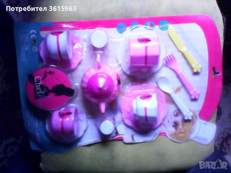 Пластмасов сервиз за чай, снимка 1