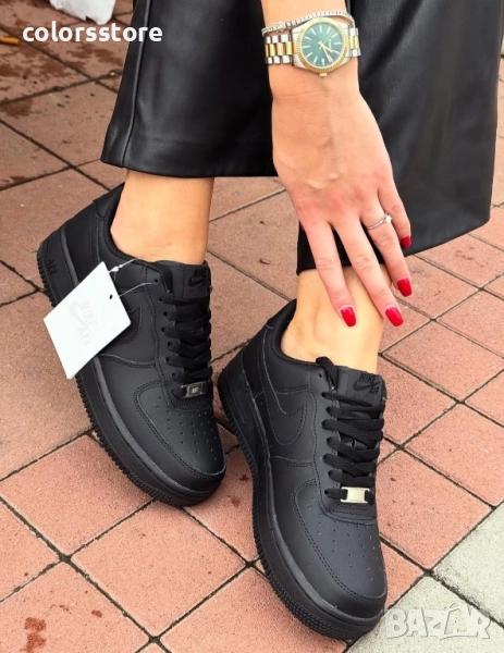 Дамски черни маратонки Nike код BR31u, снимка 1