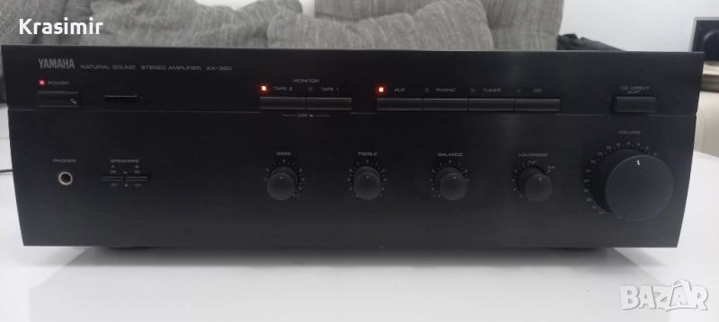 Yamaha AX-390 стерео усилвател – 2x90W RMS, снимка 1
