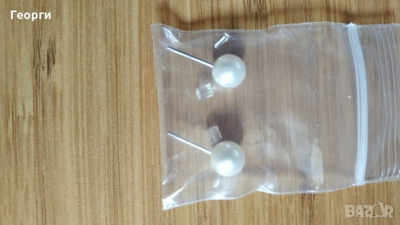 Нови обеци перли., снимка 1