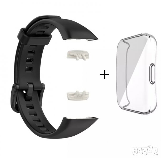 За Honor band 6-комплект от каишка и цял протектор, снимка 1